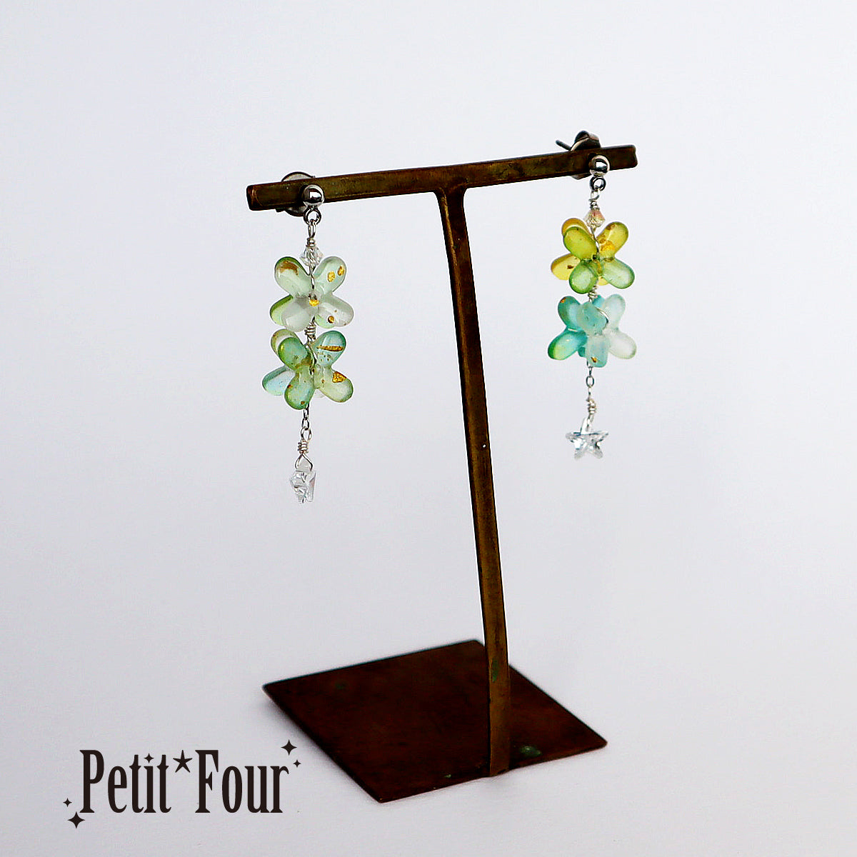 花蜜琥珀糖 耳飾り