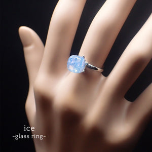 氷星」ガラスリング – 宙フェス夜市