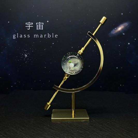 「宇宙」ガラスマーブル -Black-
