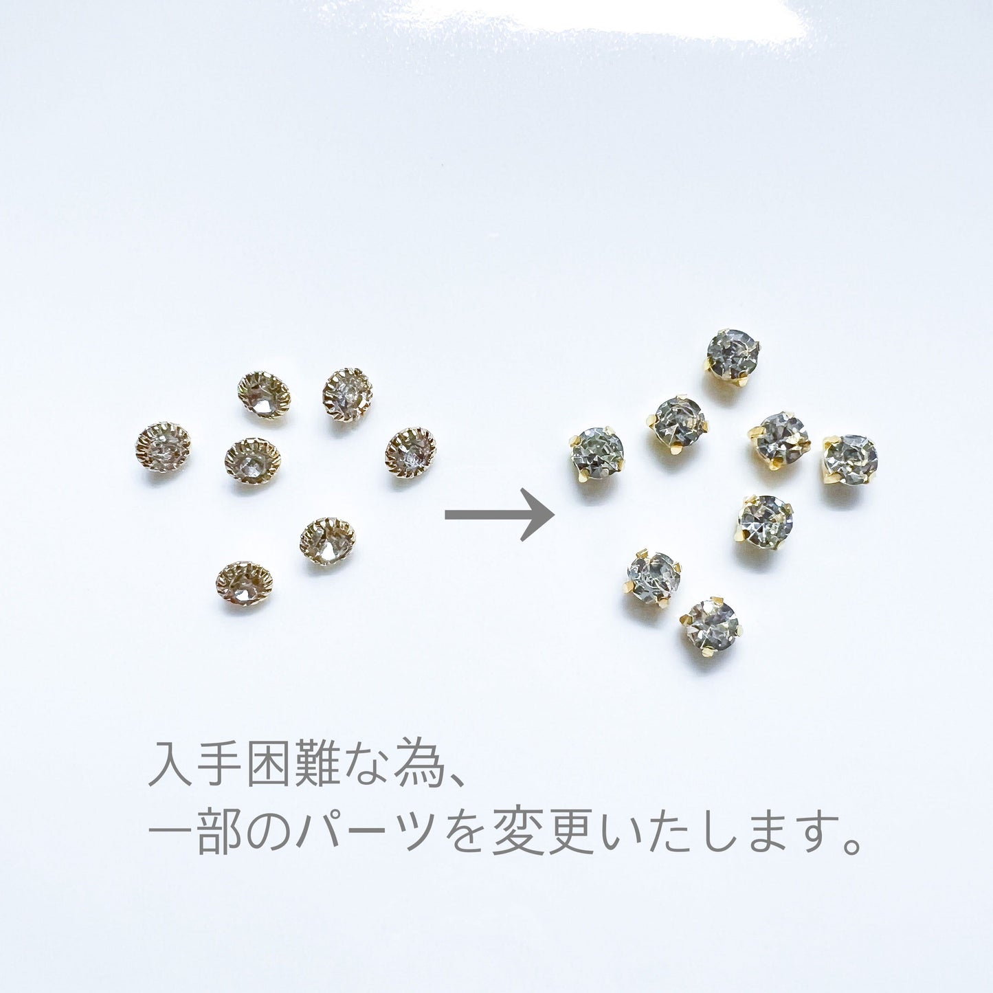 綺羅星の雫ピアスorイヤリング-ﾌﾞﾙ-×藍-