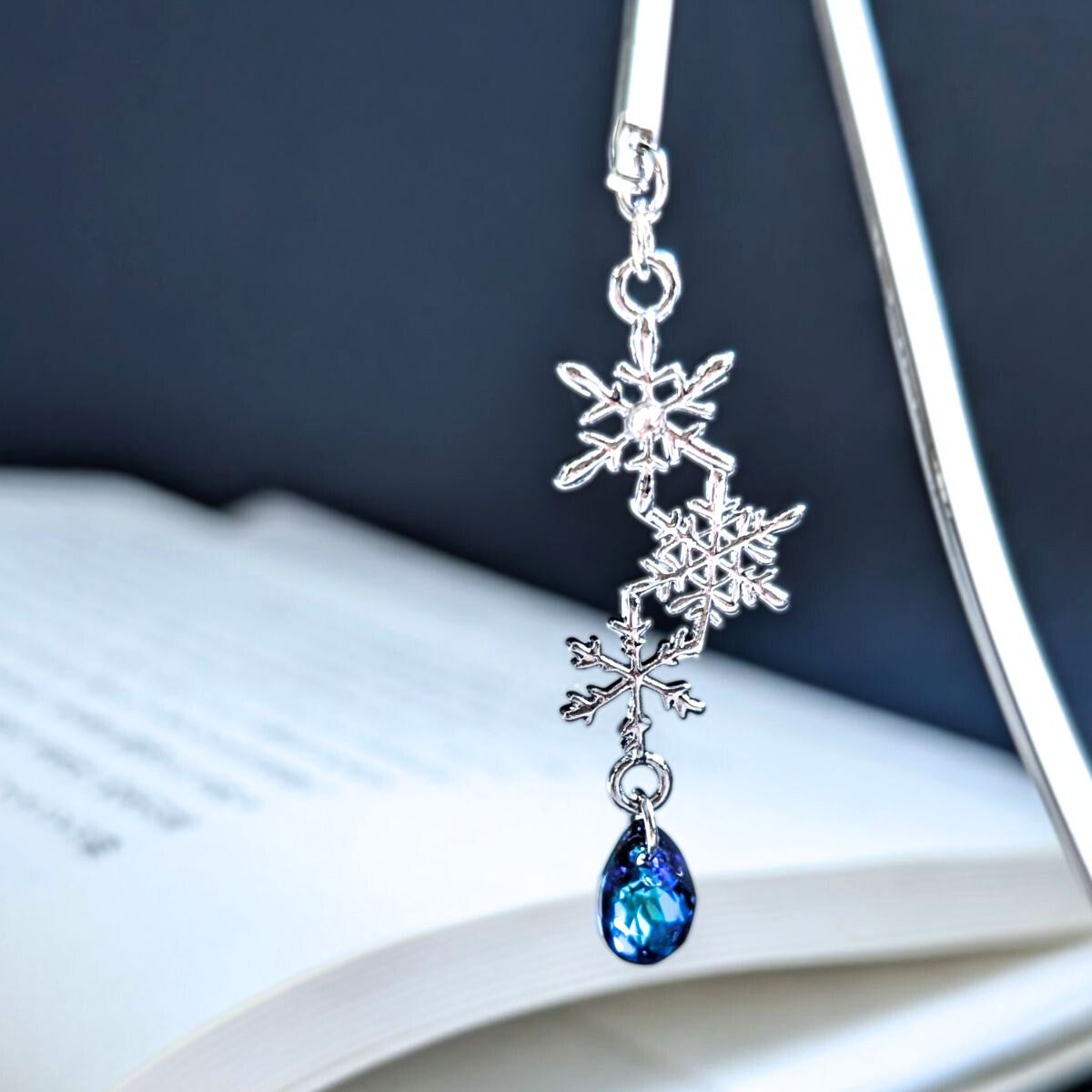 雪夜の道標（ブックマーカー・帯飾り）