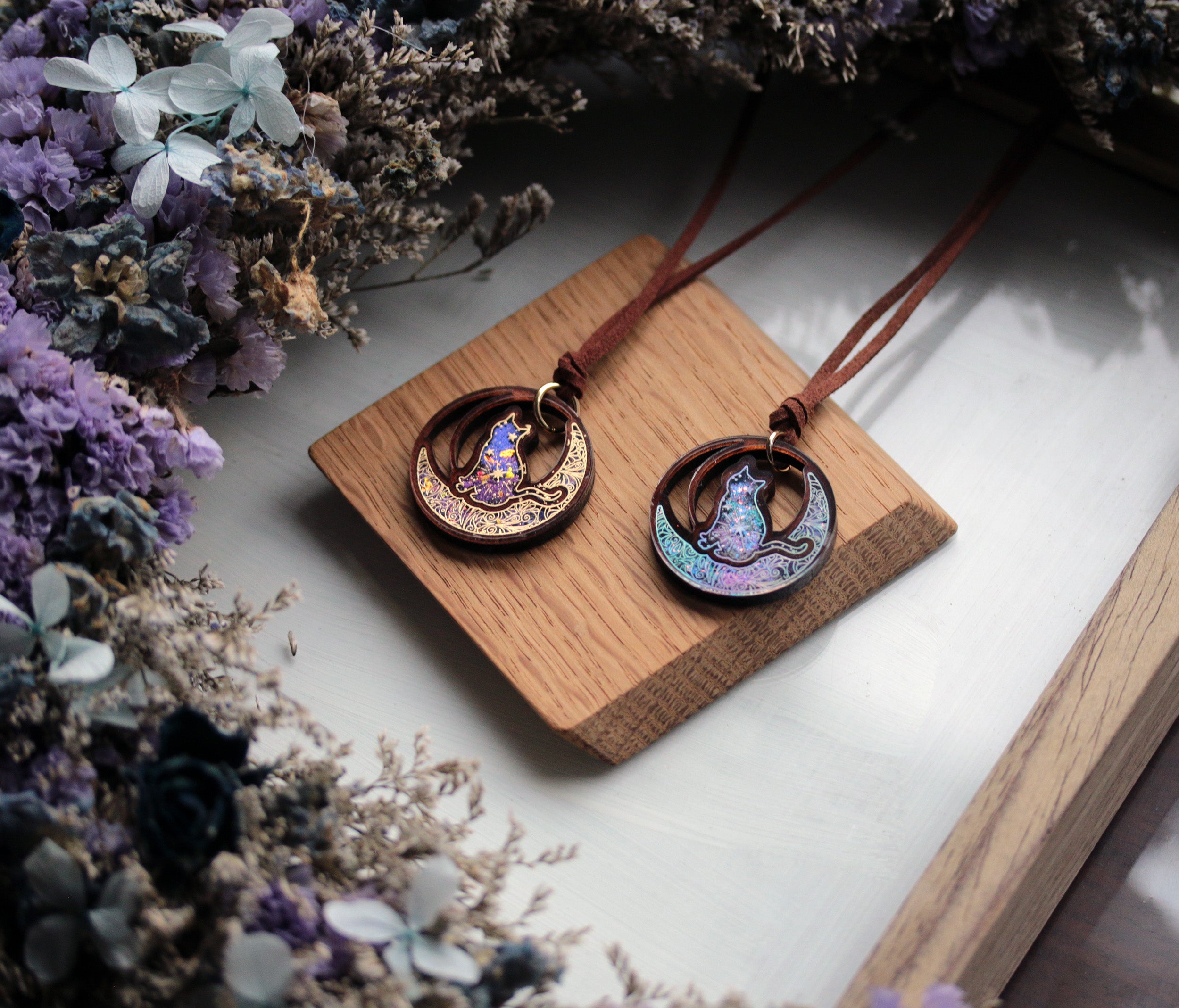Lunar Familiar Necklace -月夜の使い猫- – 宙フェス夜市