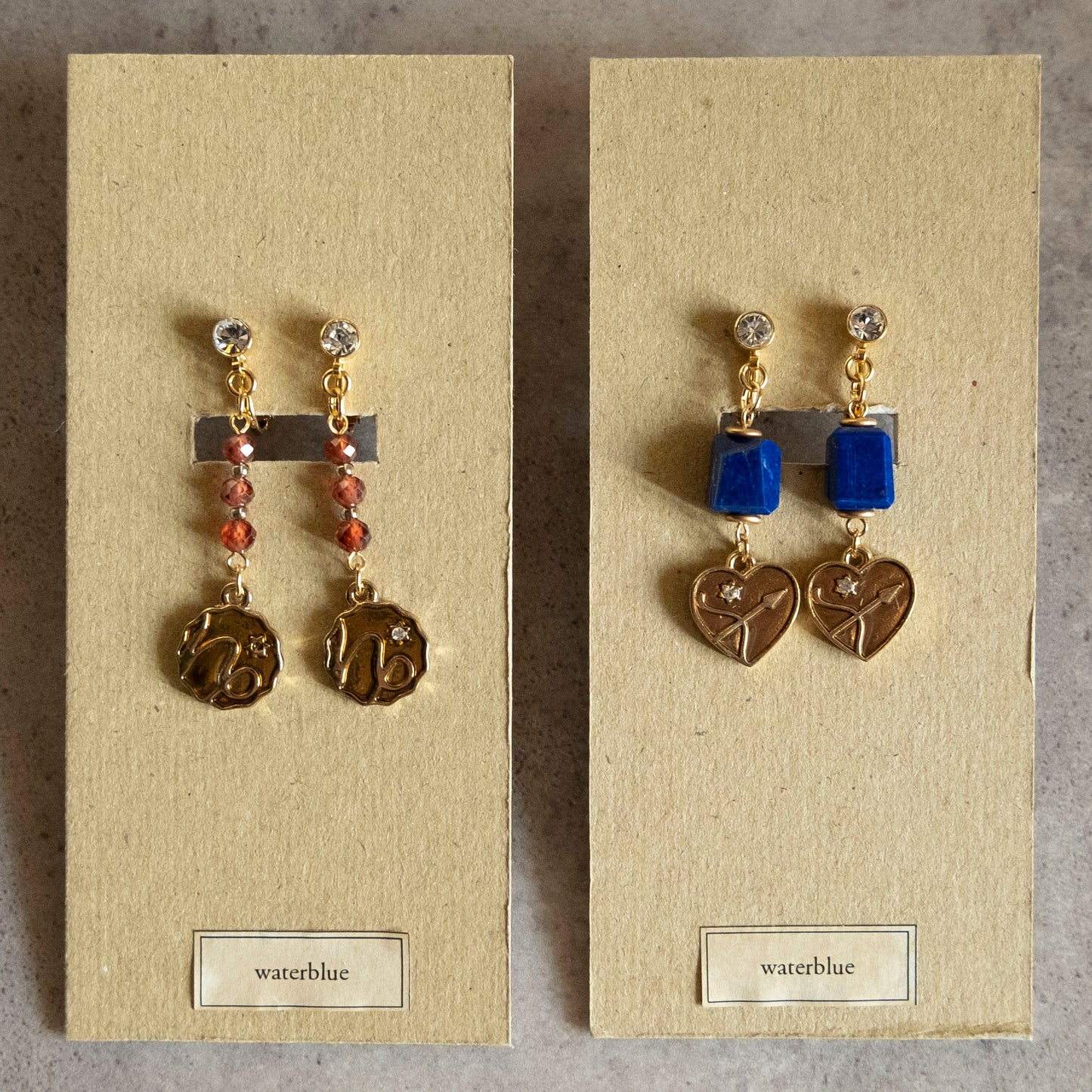 星座のイヤリング