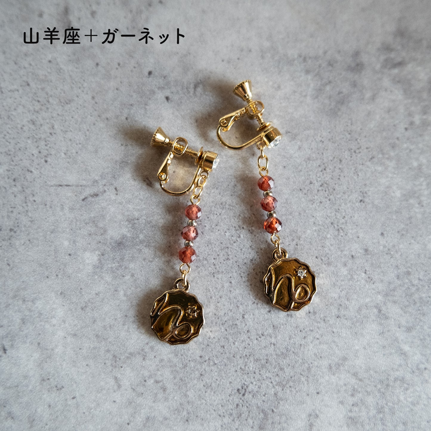 星座のイヤリング