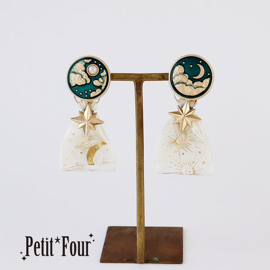 夜の帳2way 耳飾り