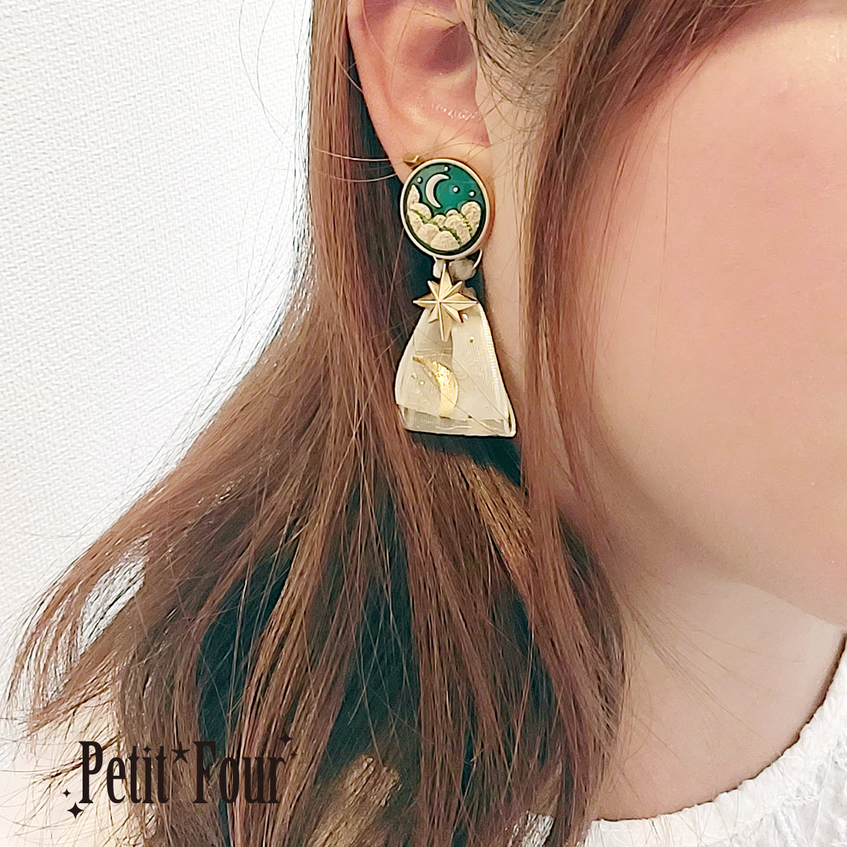 夜の帳2way 耳飾り