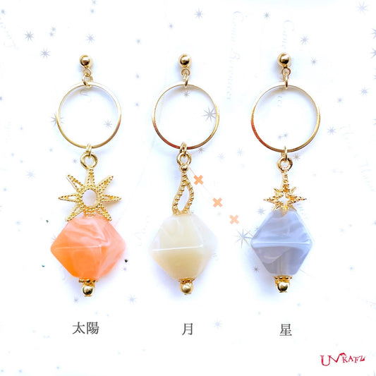 私の宇宙 片耳ピアス/イヤリング