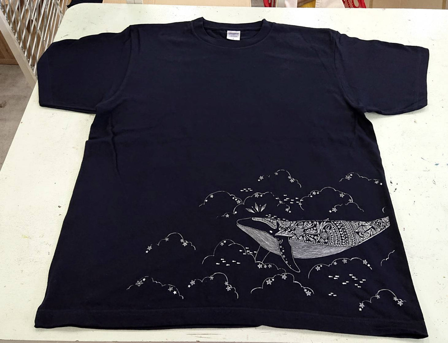 宇宙くじらのTシャツ