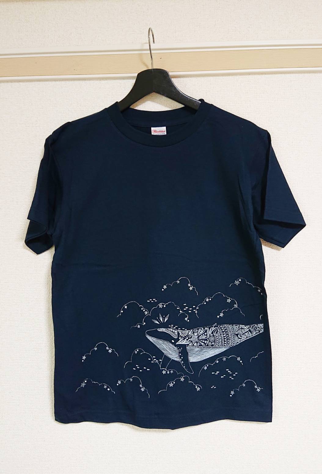 宇宙くじらのTシャツ