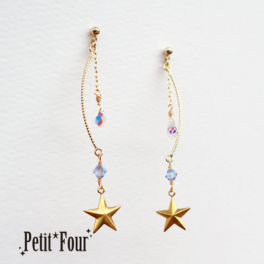 星巡りのスピカ ピアス/イヤリング